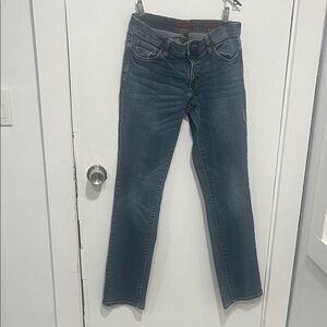 Limited Edition Banana Republic Classic Straight Leg Women's Jeans in Dark Blue